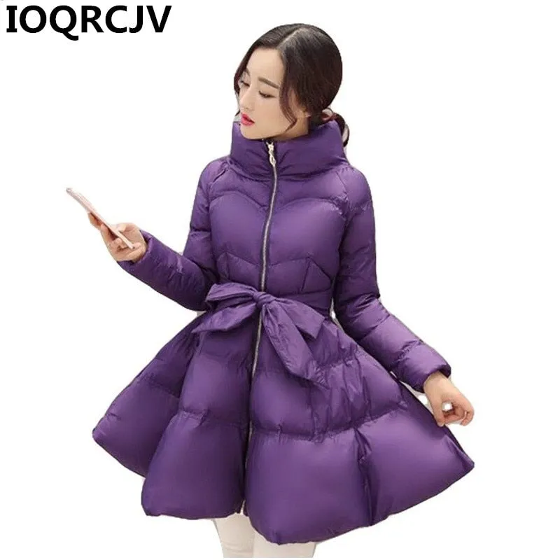 2022 New Fashion winter coat women warm outwear Padded cotton Jacket coat Womens Clothing High Quality parkas manteau femme R853