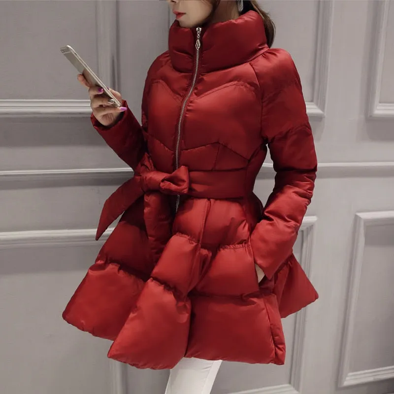 2022 New Fashion winter coat women warm outwear Padded cotton Jacket coat Womens Clothing High Quality parkas manteau femme R853