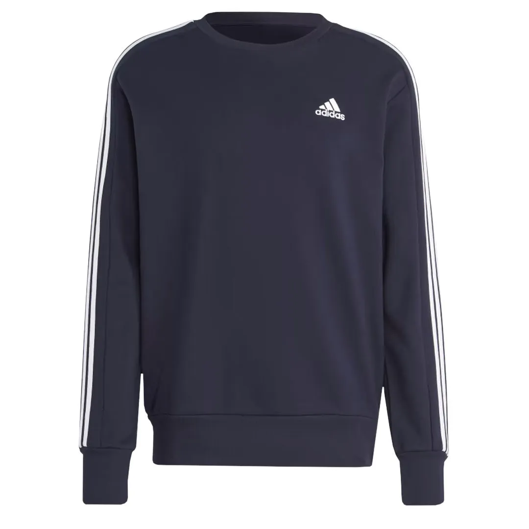 adidas - Men's Essentials French Terry 3 Stripes Sweater (IC9318)