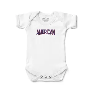 American University Eagles Wordmark Bodysuit