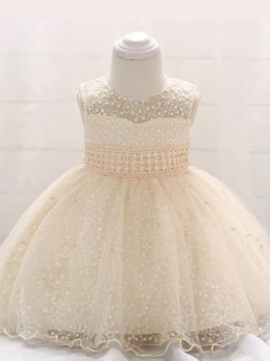 Baby Starry Night Tulle Overlay Special Occasion Dress