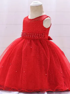 Baby Starry Night Tulle Overlay Special Occasion Dress