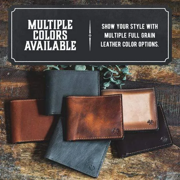 Bifold Leather Wallet For Men