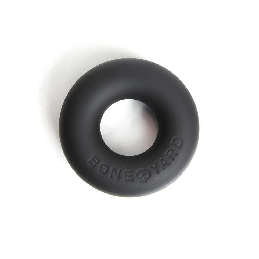 Boneyard Ultimate Silicone Cock Ring - Black