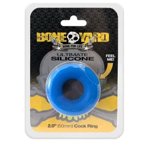 Boneyard - Ultimate Silicone Cock Ring Blue