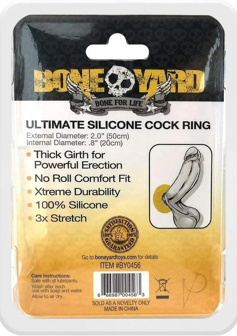 Boneyard Ultimate Silicone Ring Yellow