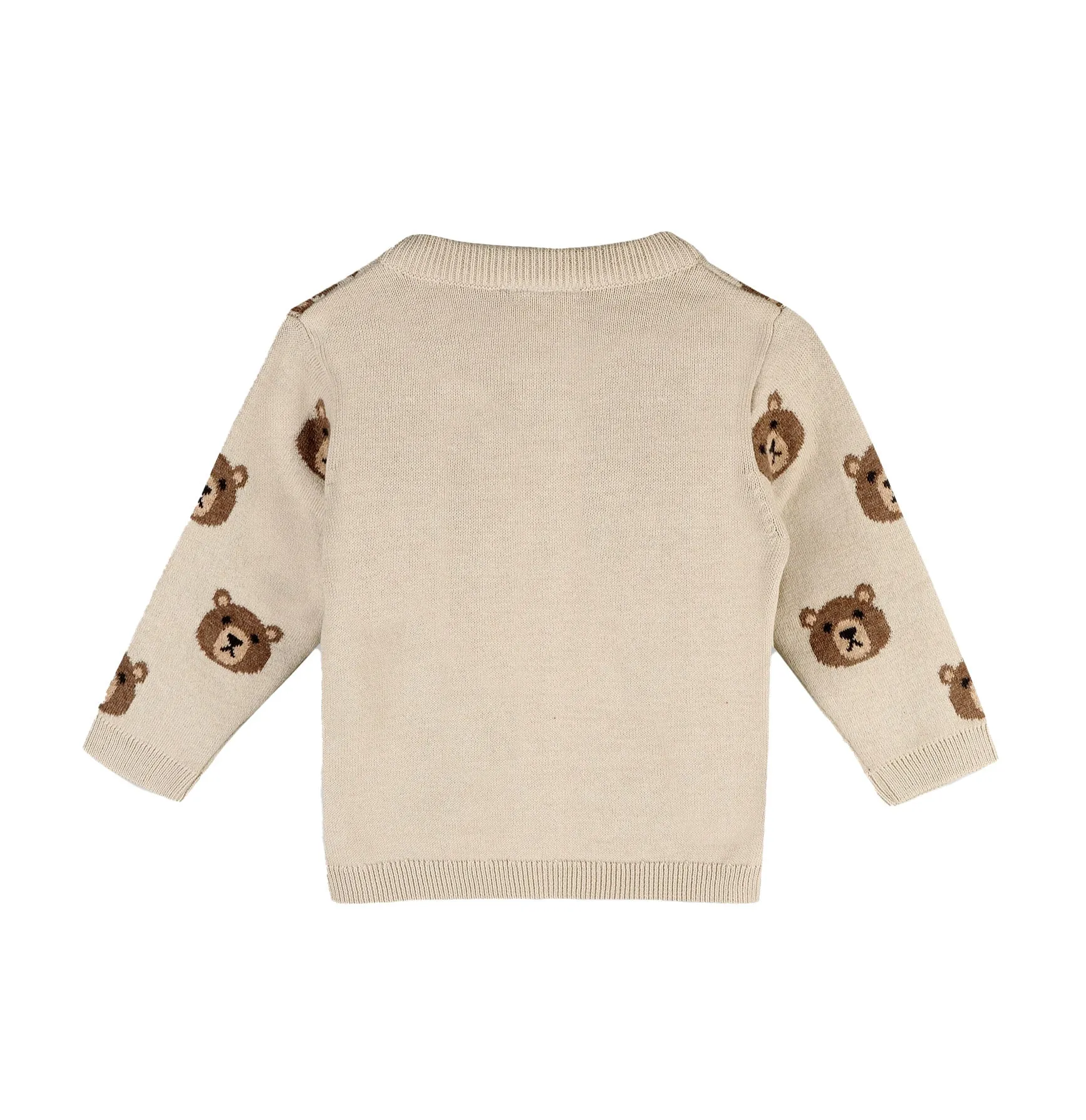 Brown Bear Cardigan Sweater