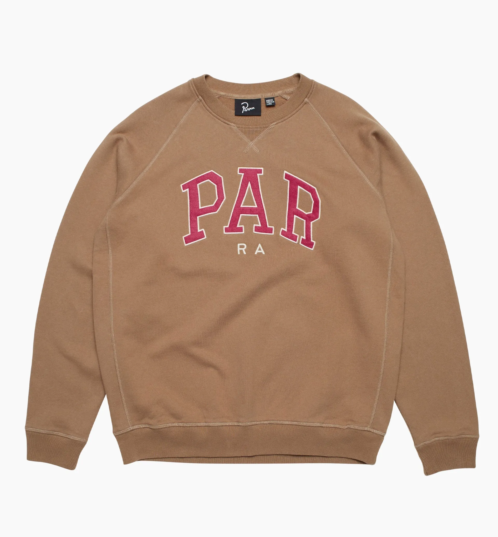 by Parra Educational Crew Neck Sweatshirt 'Shitake'