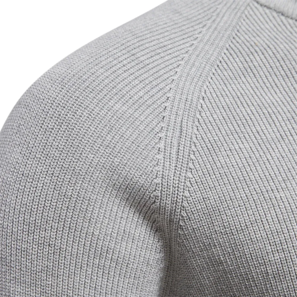 Charles™ Classic Neck Zip Men Sweater