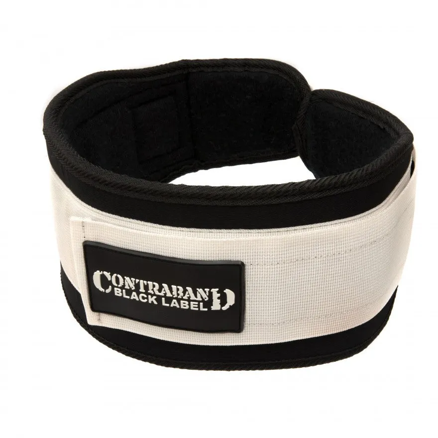 Contraband Black Label 4040 5in Foam Padded Weight Lifting Belt