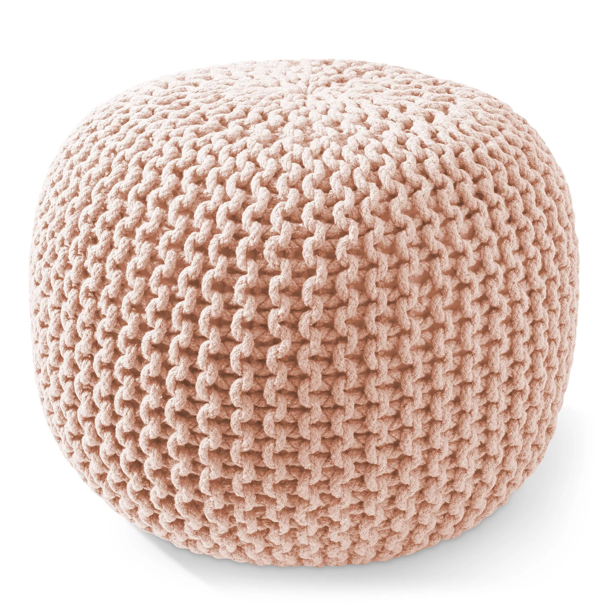 Cotton Pouf Ottomans