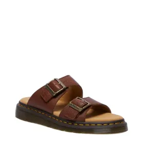 Dr Martens Josef Slide Sandal Cashew Ambassador Leather