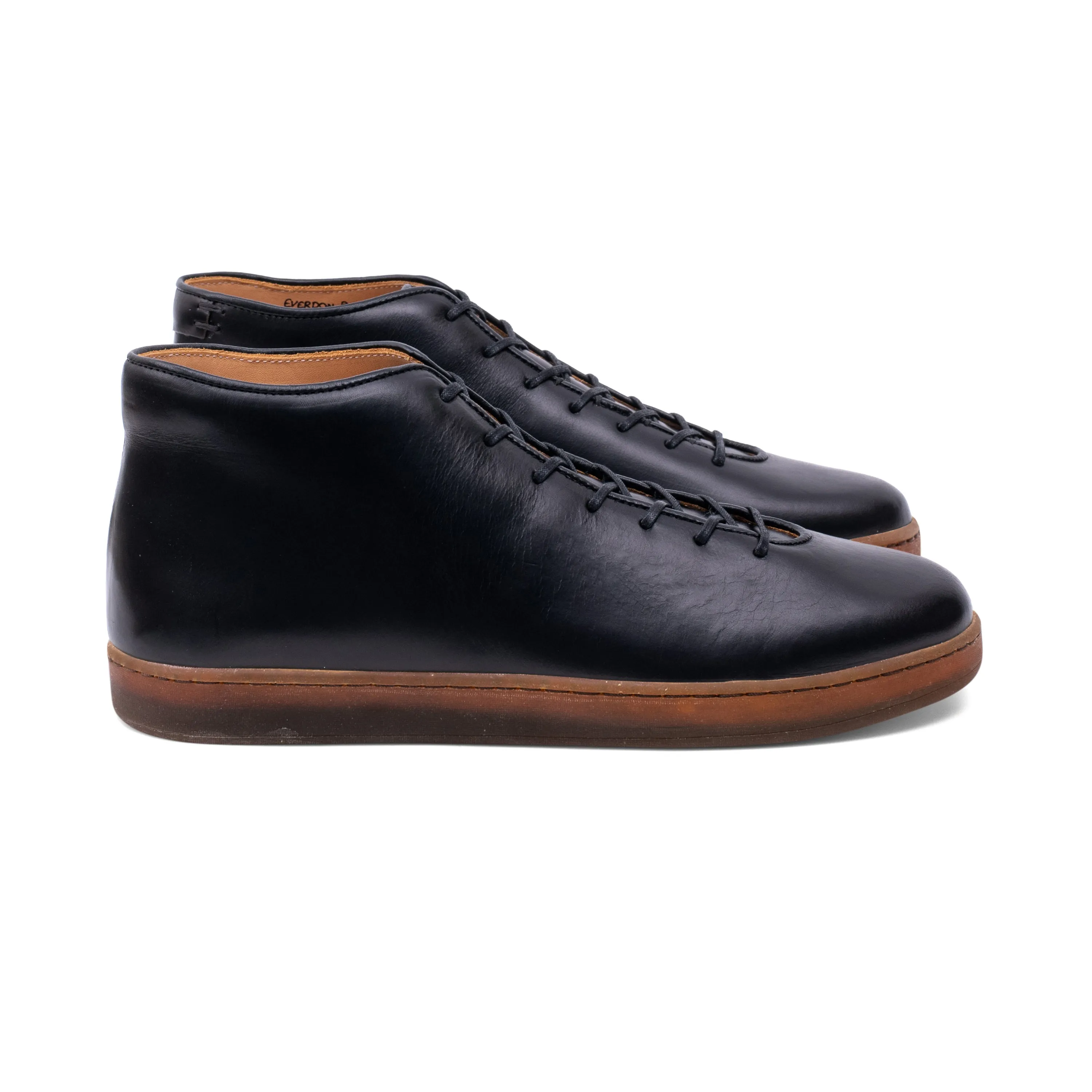 Everdon Wholecut Mid - Horween Black Chromexcel