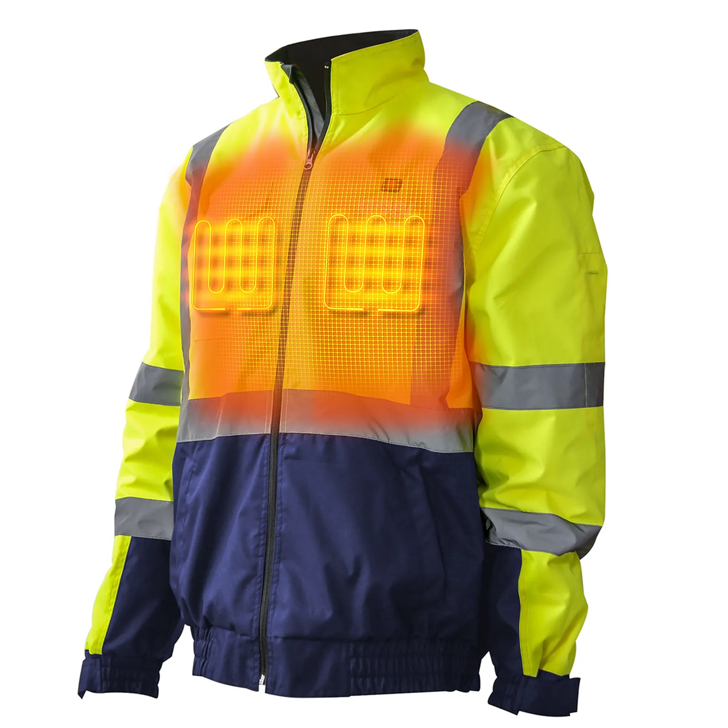 Flash Heated Hi Vis Jacket