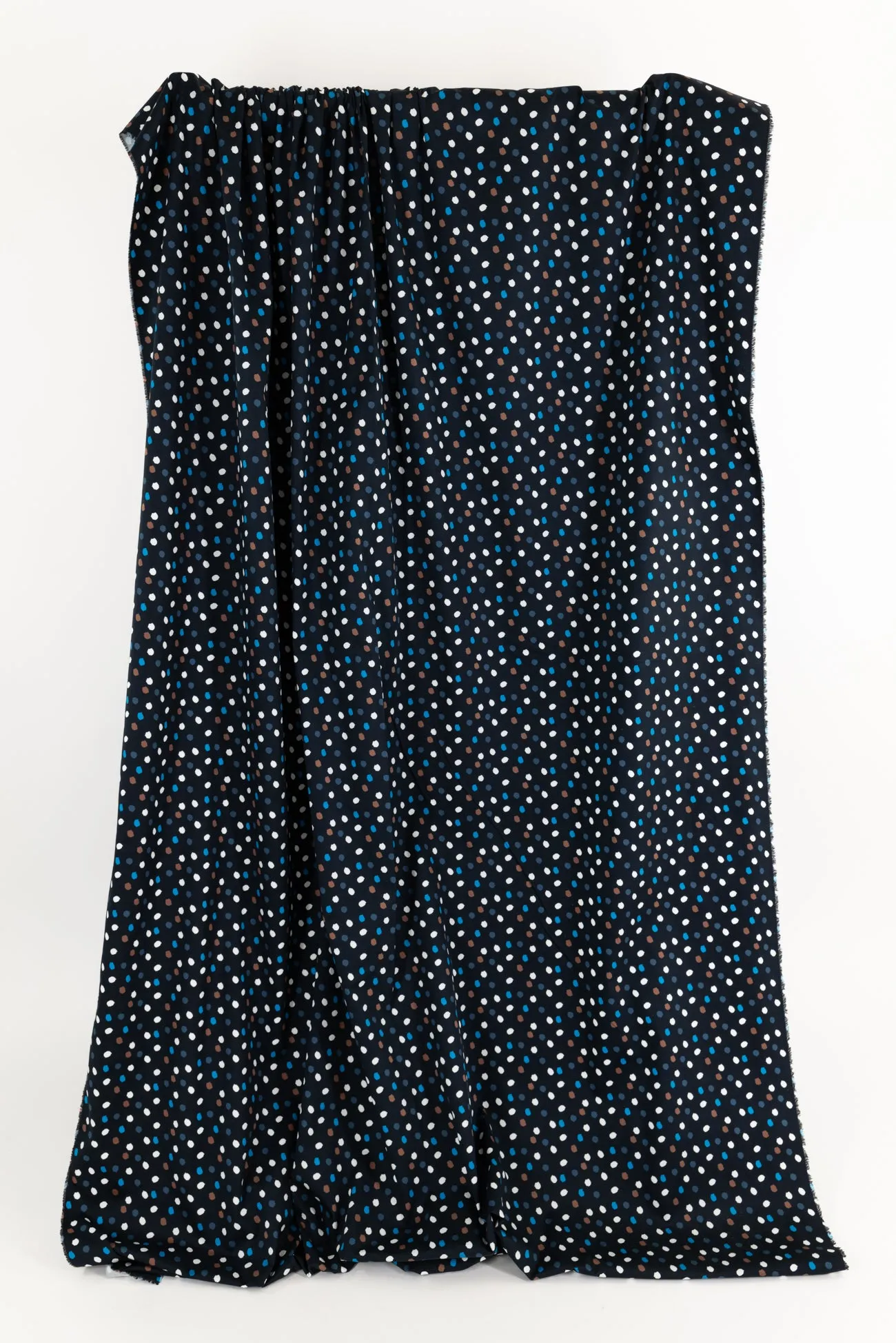 Frolic Dots Italian Stretch Cotton Woven