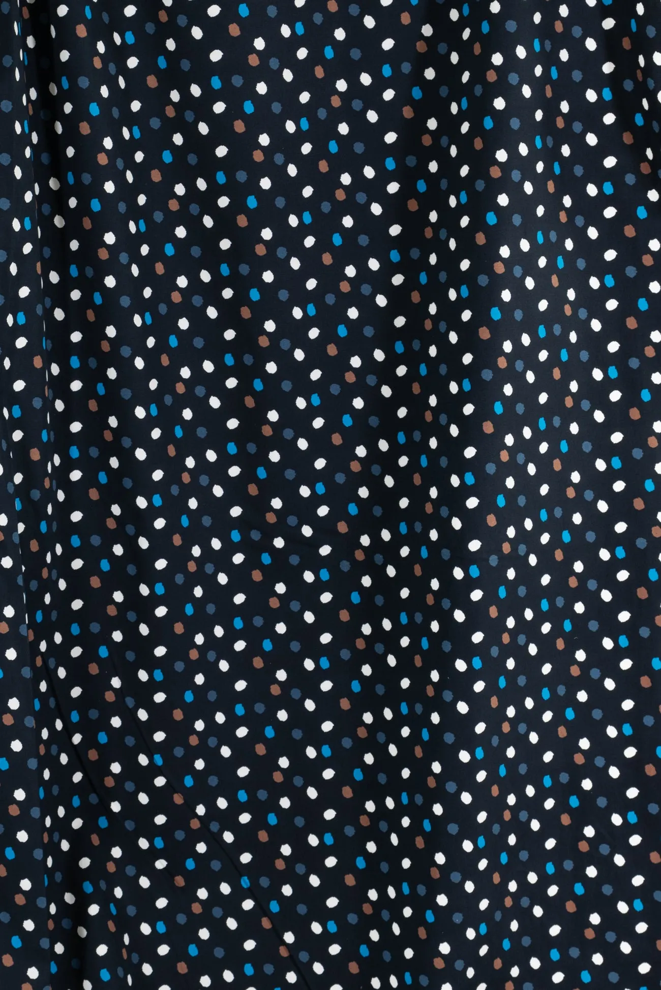 Frolic Dots Italian Stretch Cotton Woven