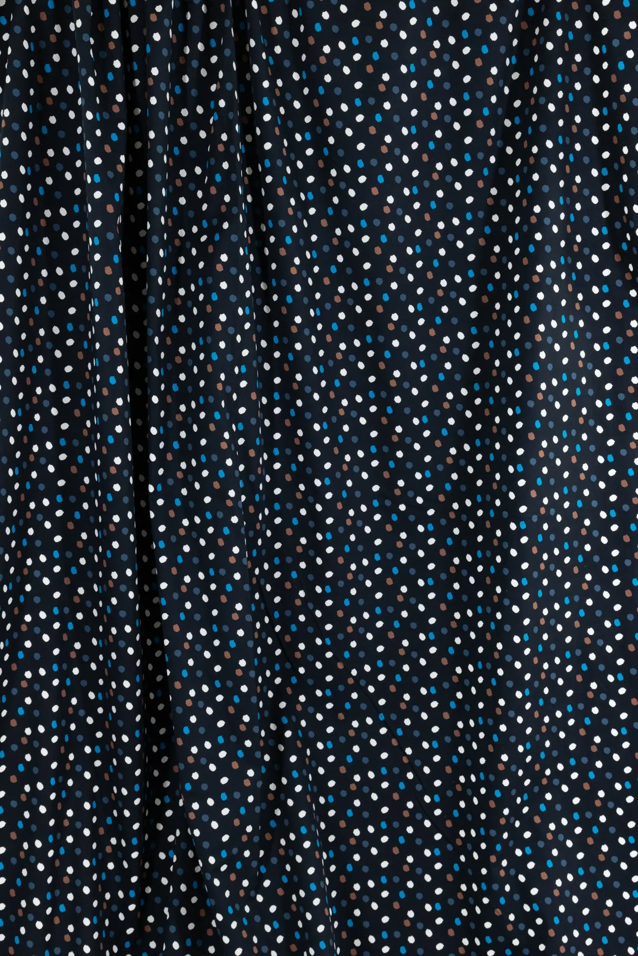 Frolic Dots Italian Stretch Cotton Woven