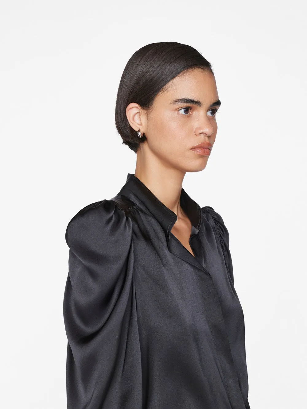 Gillian Long Sleeve Top -- Noir