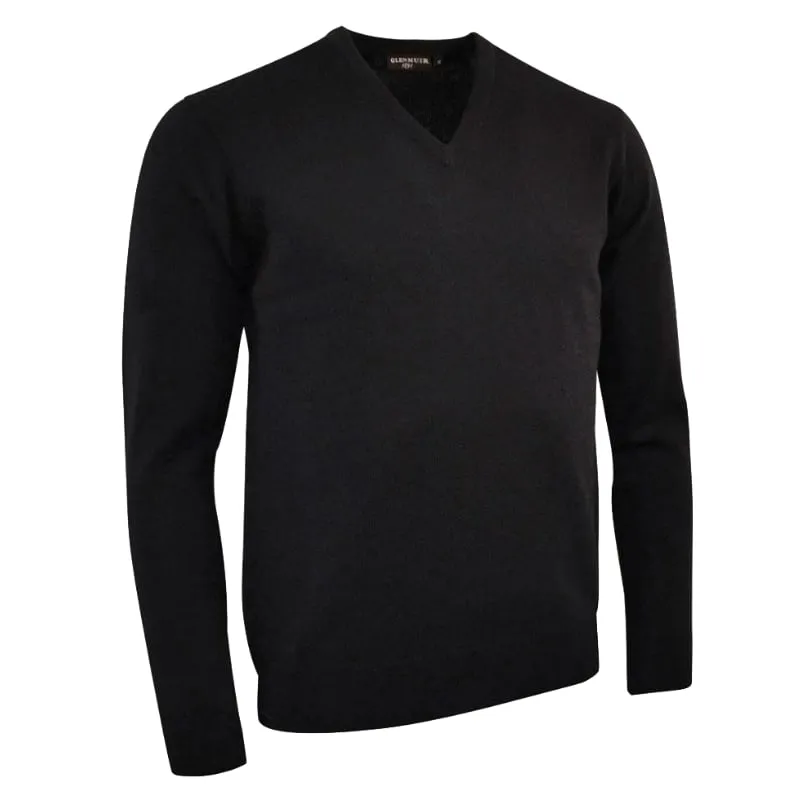 Glenmuir Mens Lomond Lambswool V Neck Golf Sweater