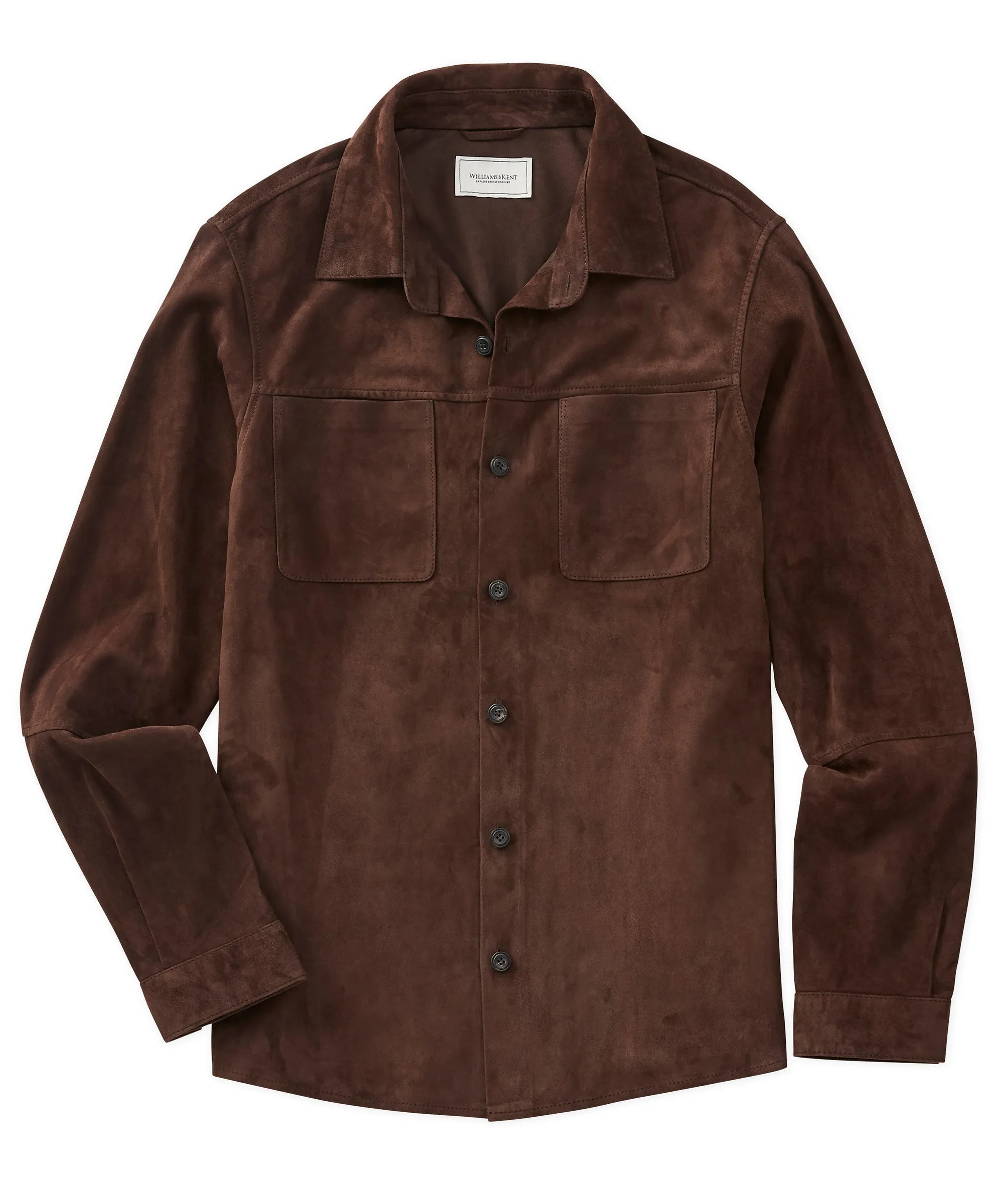 Goat Suede Shirt Jacket