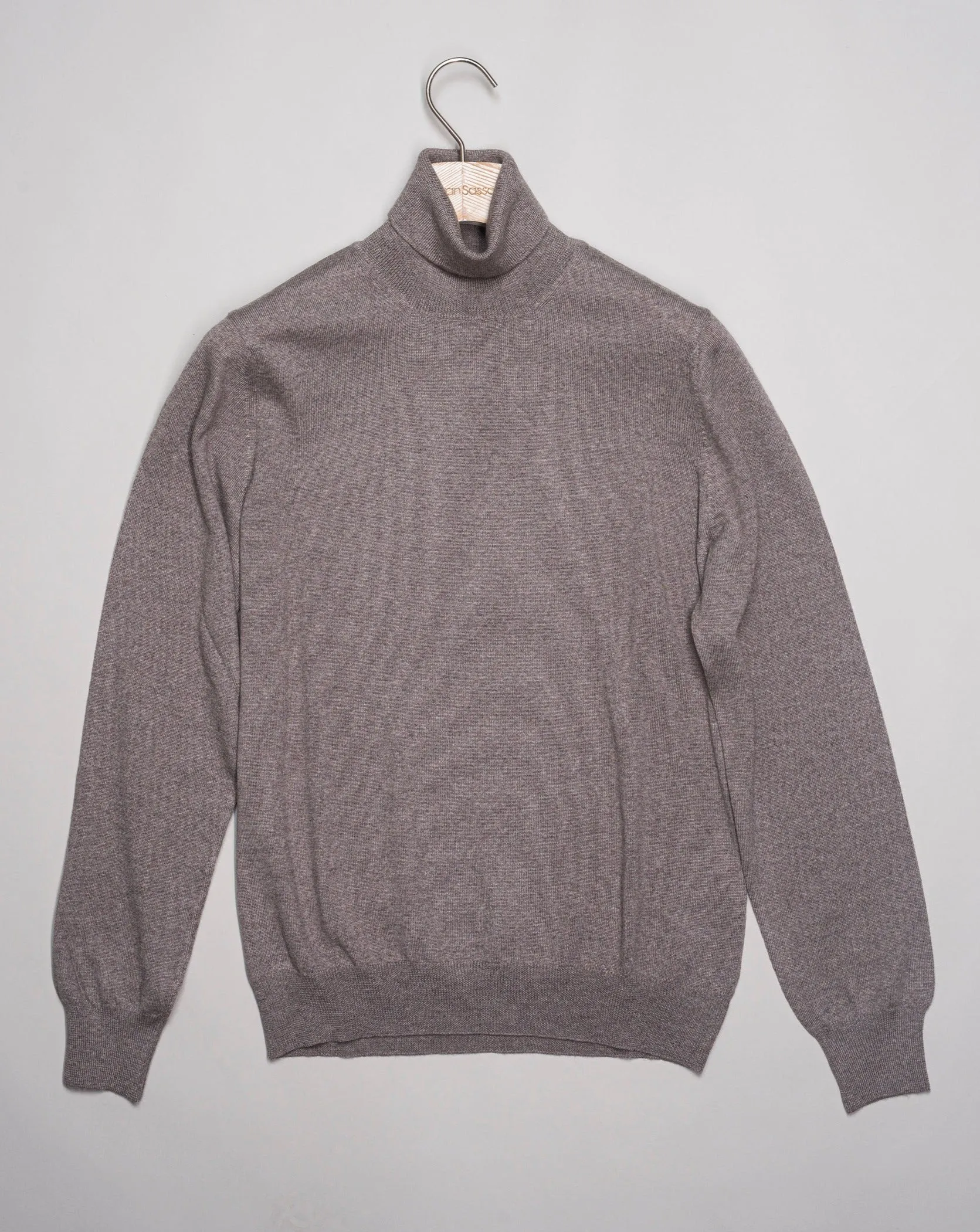 Gran Sasso Merino Roll Neck / Taupe