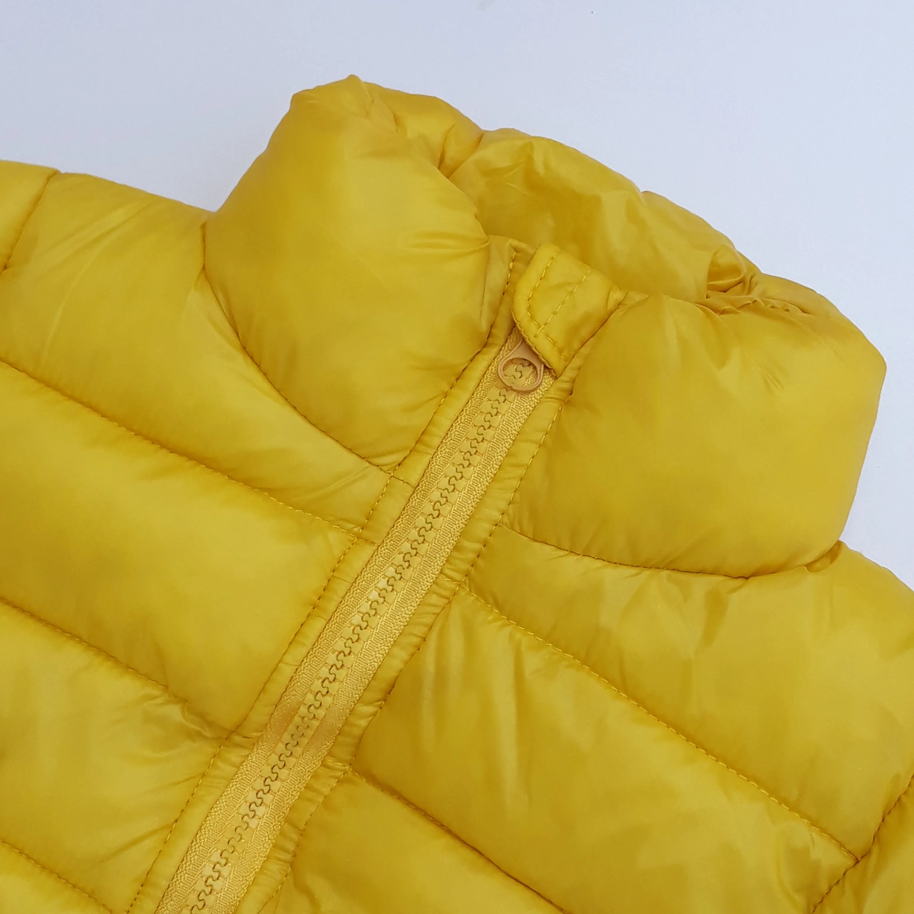 KD - Kids 'Yellow' Quilted Puffer Jacket KD294