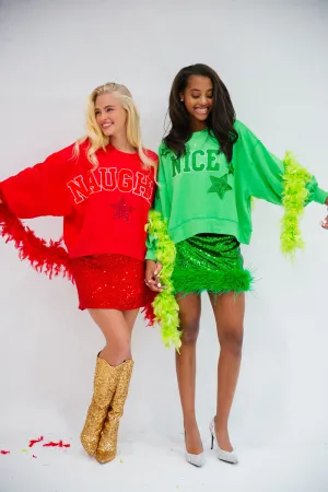 NAUGHTY OR NICE PULLOVERS