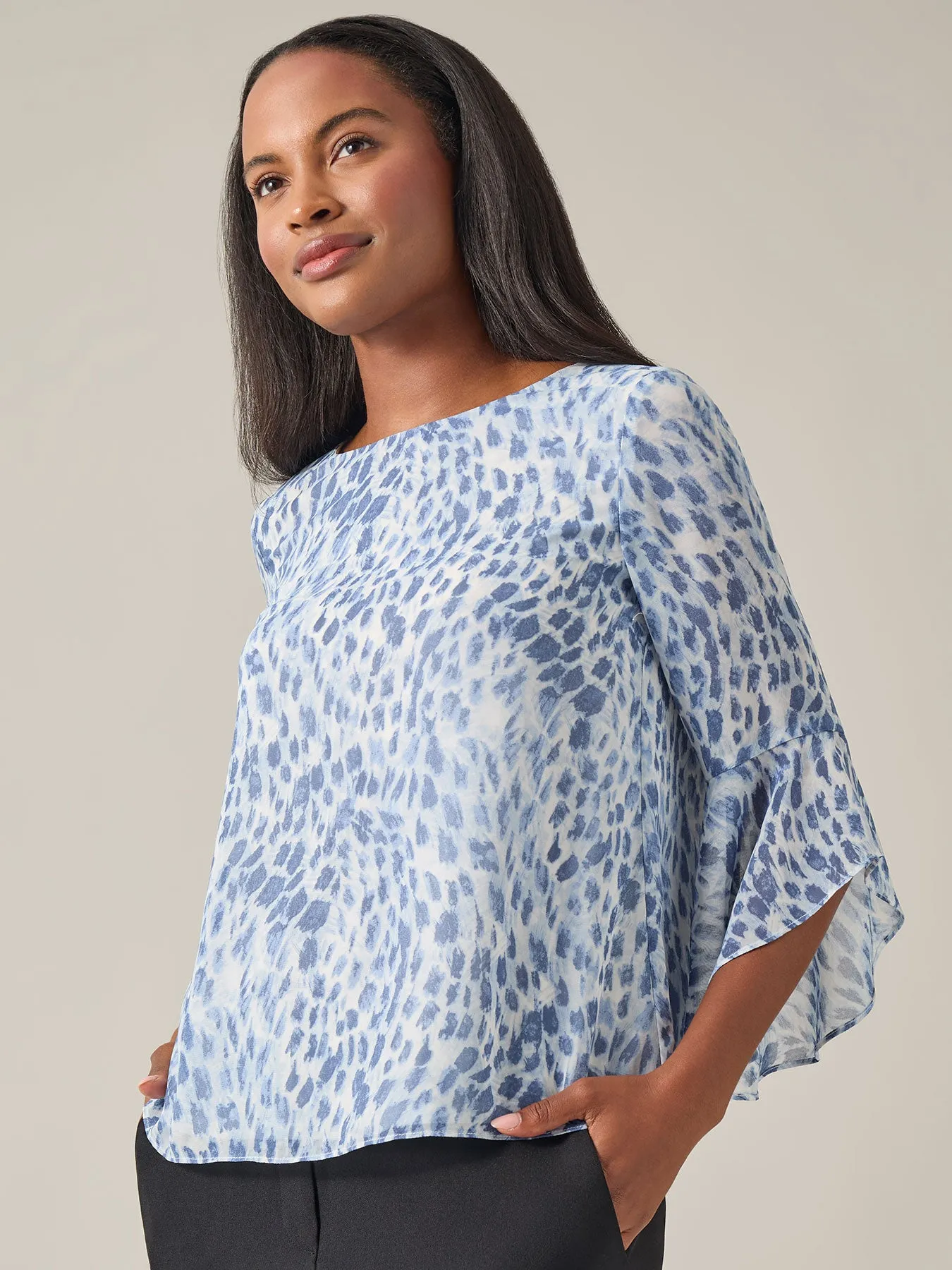 Plus Carrie Blouse, Soft Drape