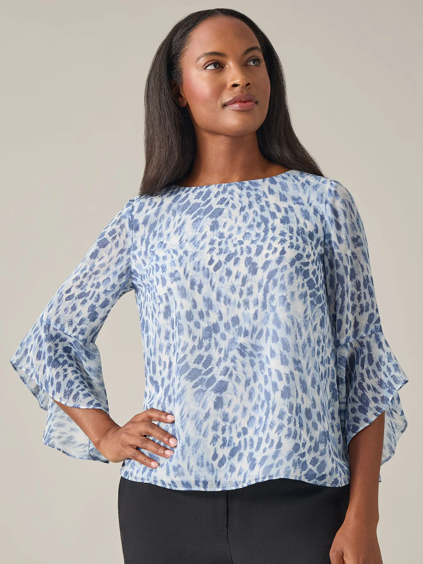 Plus Carrie Blouse, Soft Drape