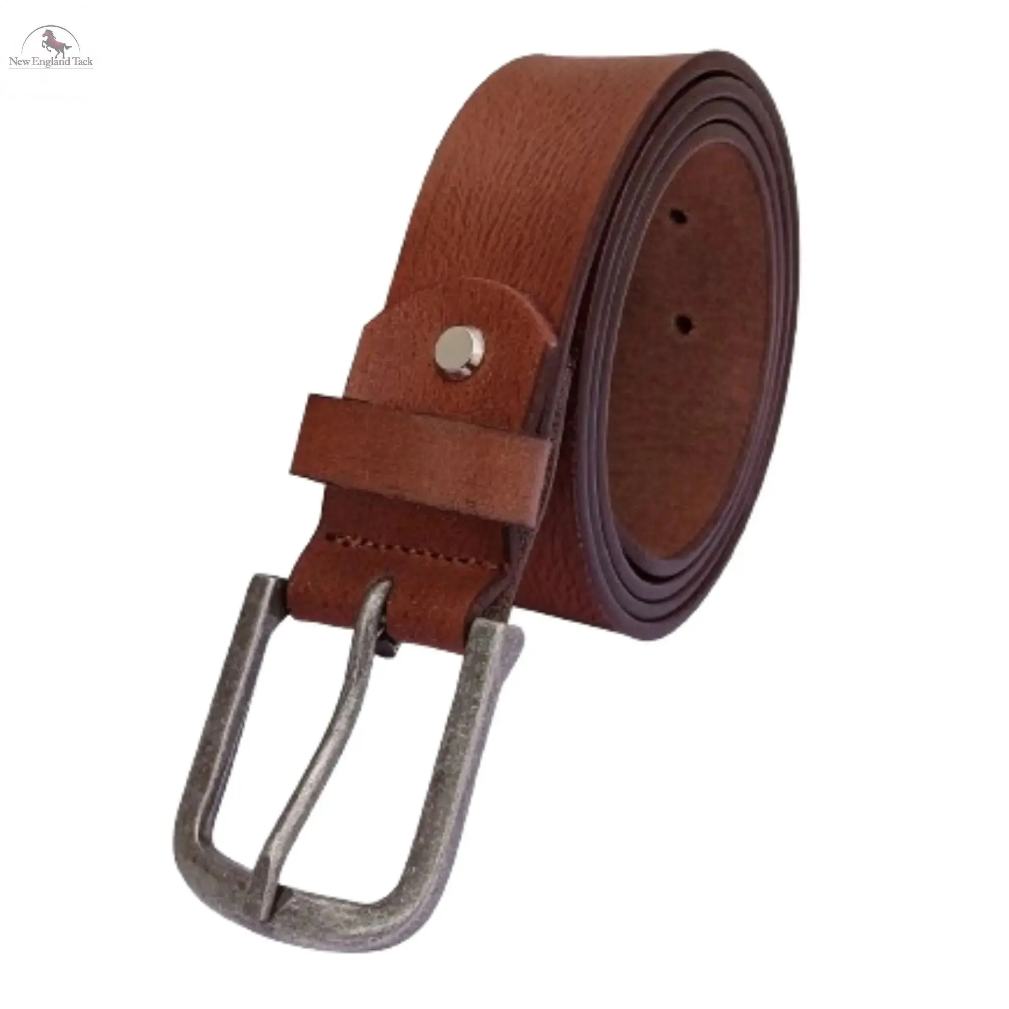 Resistance Full Grain Leather Belt For Men 1.5inch Wide Strap