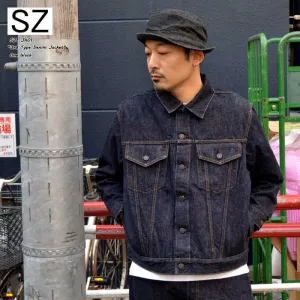 SALE!! 30%OFF!! SZ "JK01" 13oz Denim Jacket