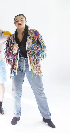 Shaggin Shaggy Rainbow Jacket