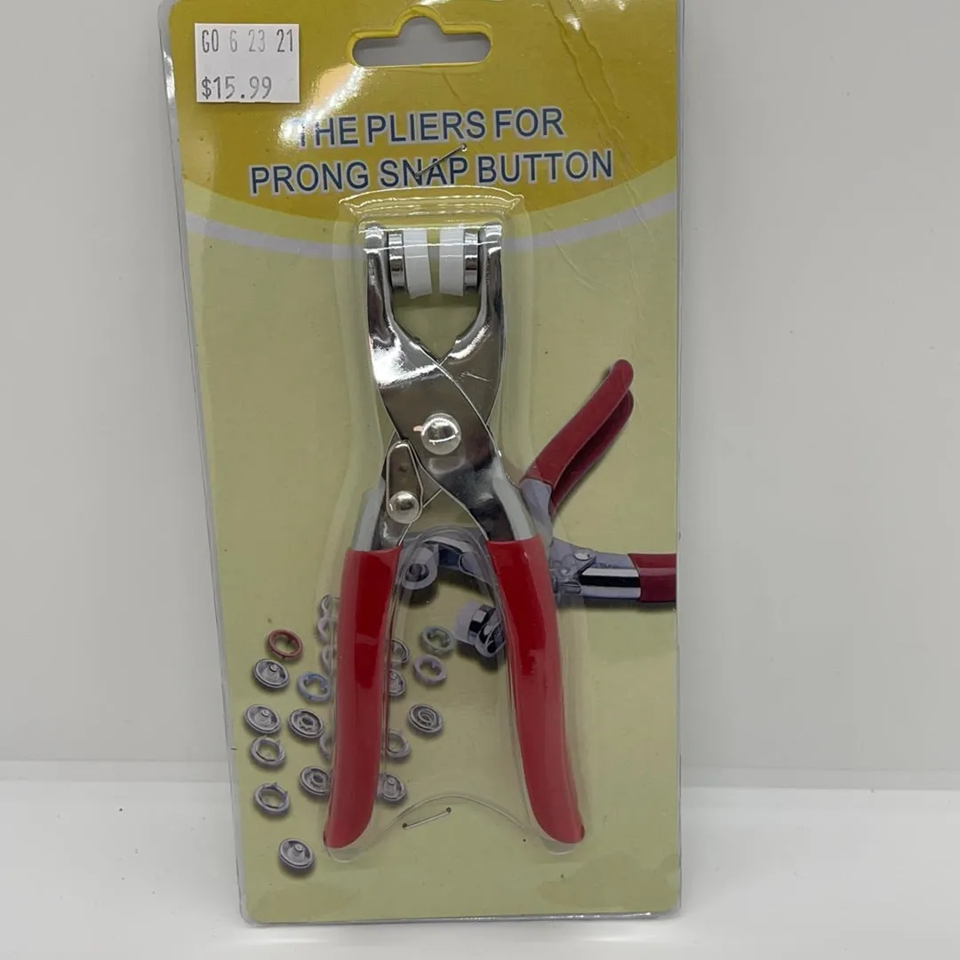 SNAP BUTTON PLIERS