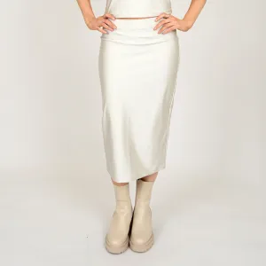 Tanira Midi Skirt | Pearl