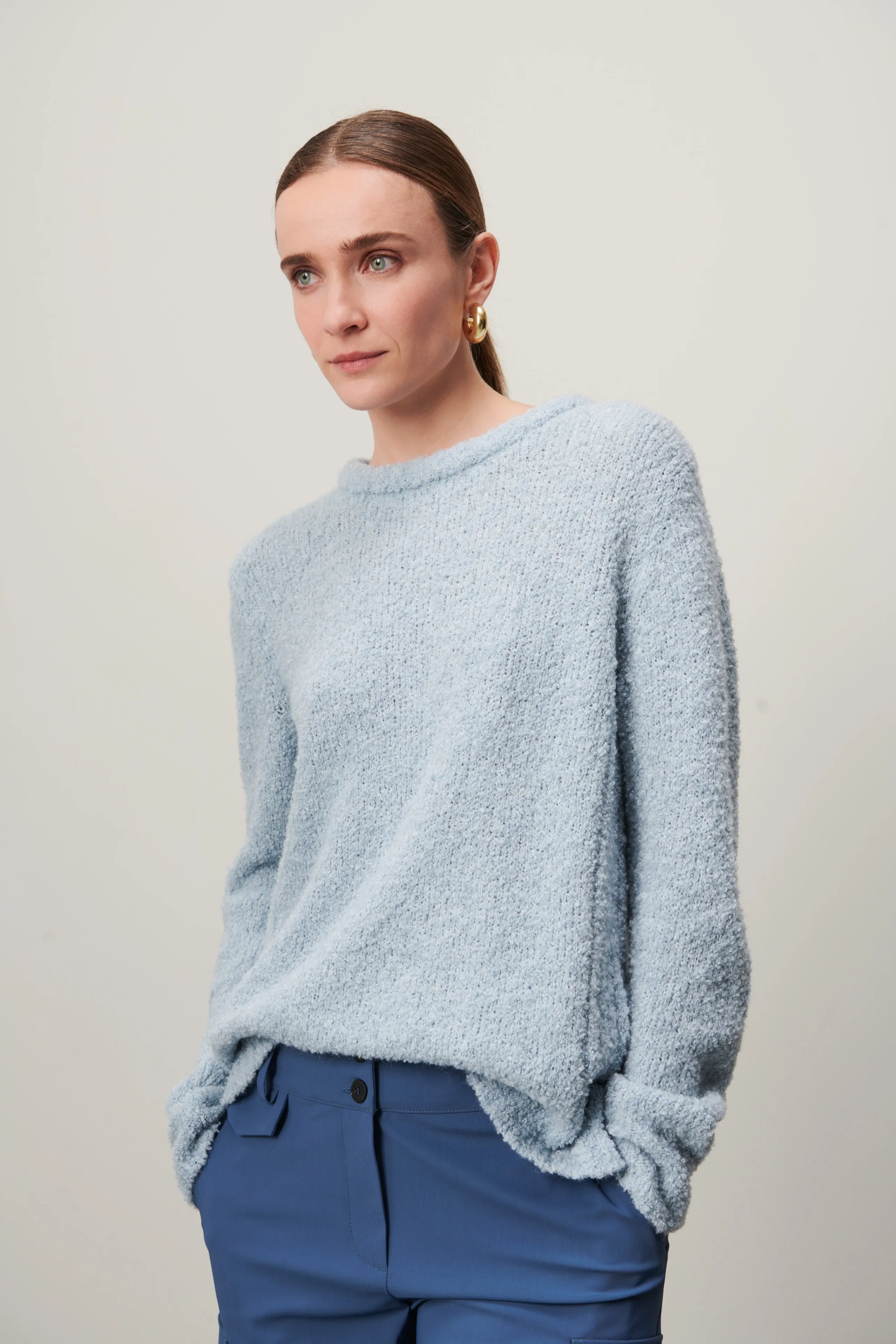 Teddy Pullover | Light Blue