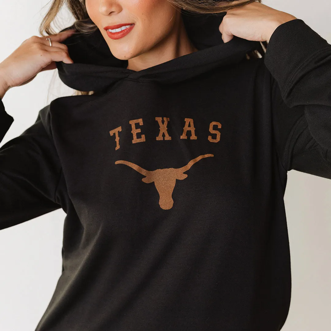 Texas Graphic City Pullover, Black