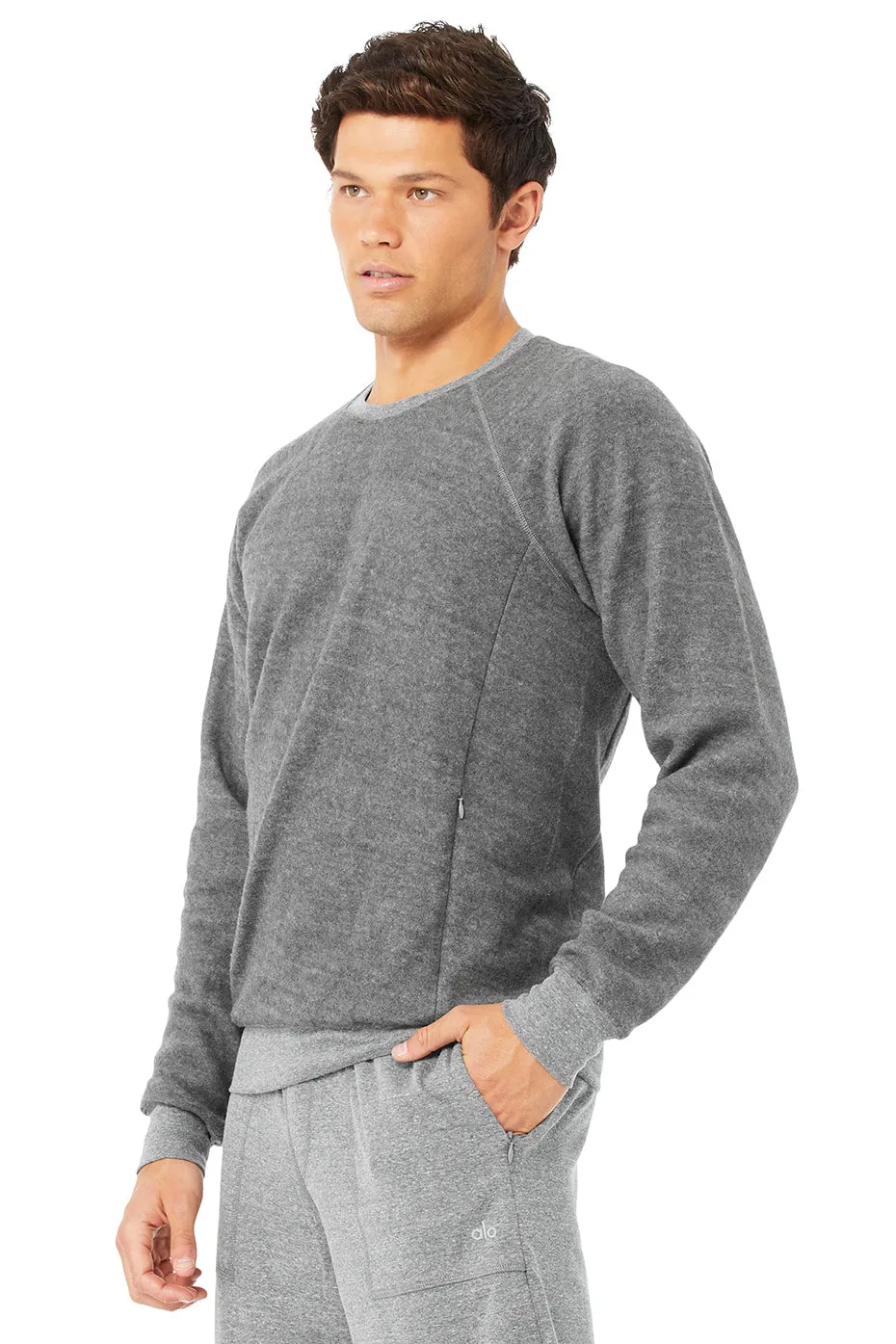 Triumph Crew Neck Sweatshirt - Grey Triblend