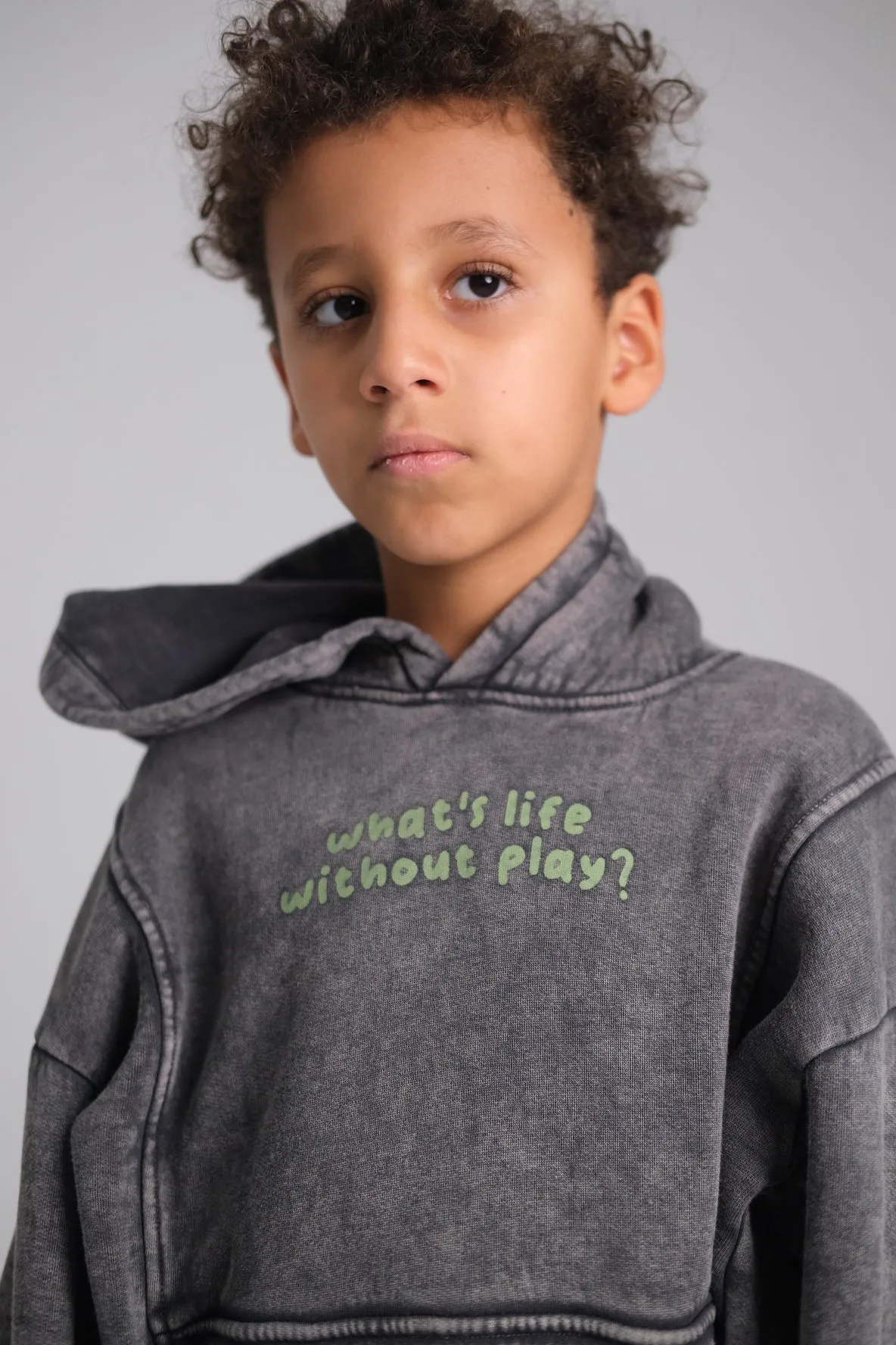 Unisex "What's Life Without Play?" Long-Sleeved Hoodie