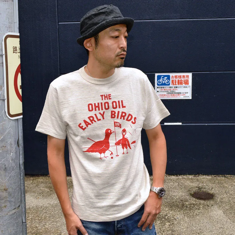 WARE HOUSE "4601" S/S Tee "EARLY BIRDS"