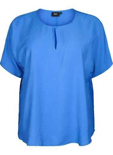 Zizzi Kam Blue Top